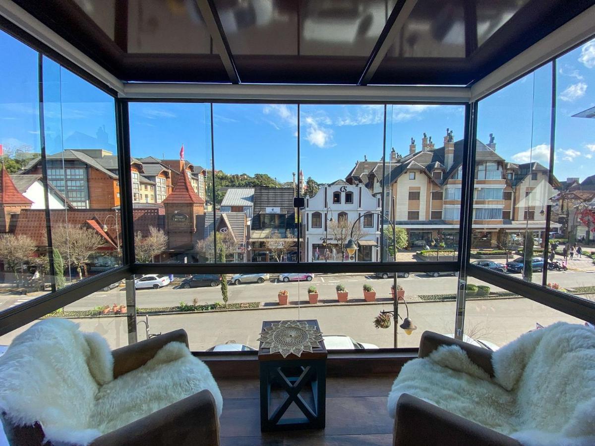 Locar-In Gramado- 100M Rua Coberta Apartman Kültér fotó