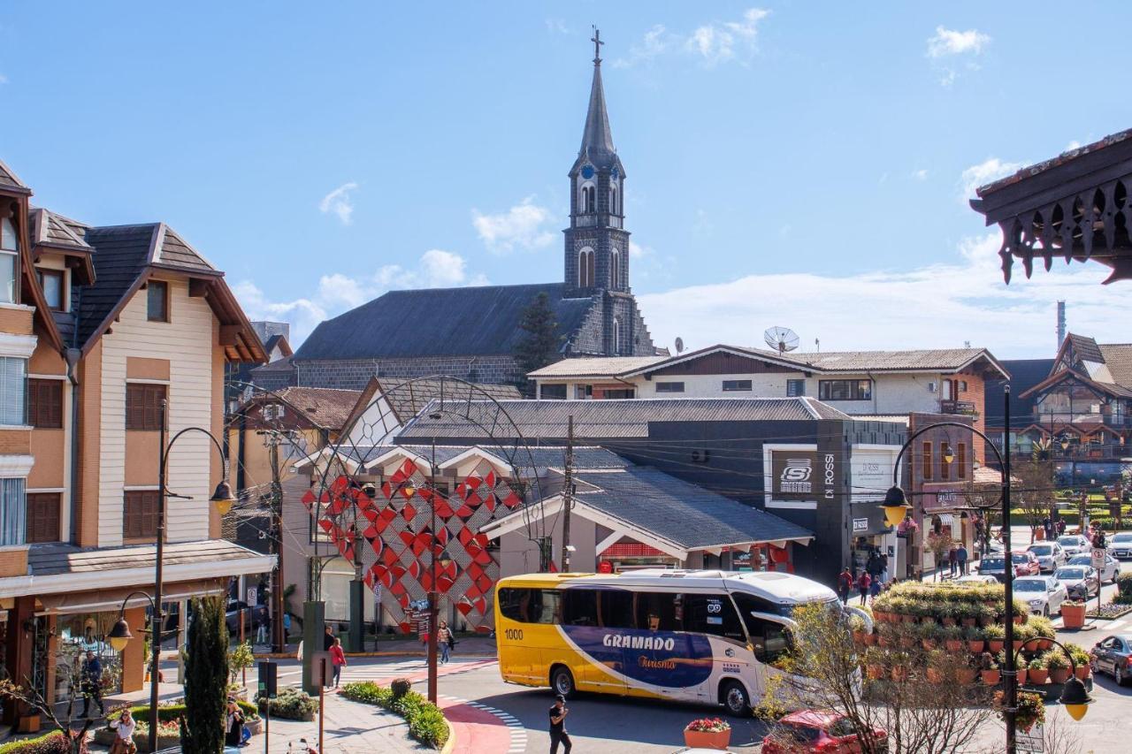 Locar-In Gramado- 100M Rua Coberta Apartman Kültér fotó